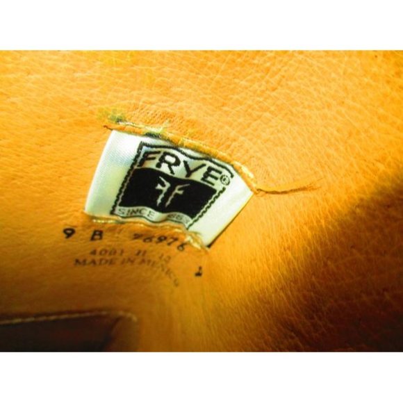 Frye Cognac Brown Classic Equestrian Inspired Knee High Boots - 9B - Picture 6 of 7